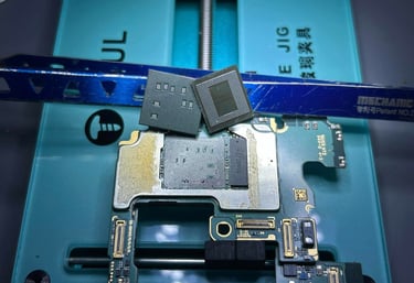 Electronics repair from the SCR workbench